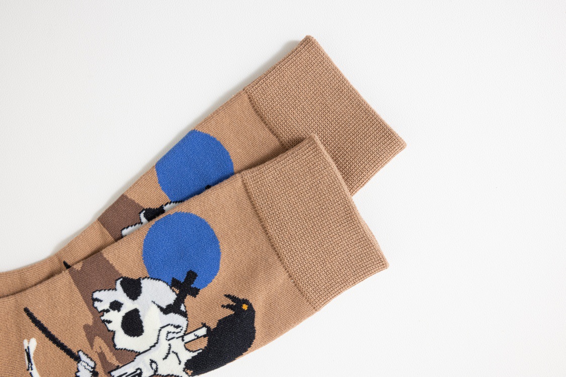 Halloween crew socks detail 4