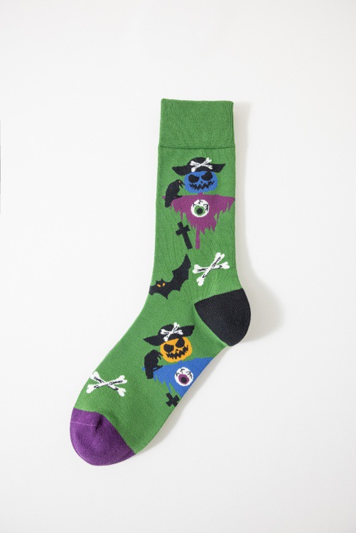 Halloween crew socks detail 6