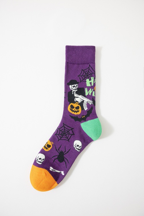 Halloween crew socks detail 7