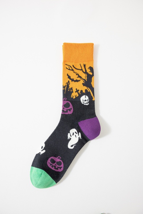 Halloween crew socks detail 8